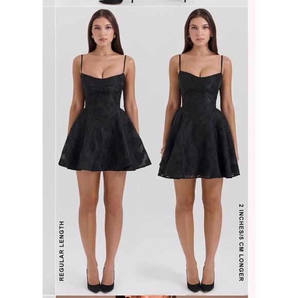 House of CB Black Serenita Mini Dress - Picture 14 of 14